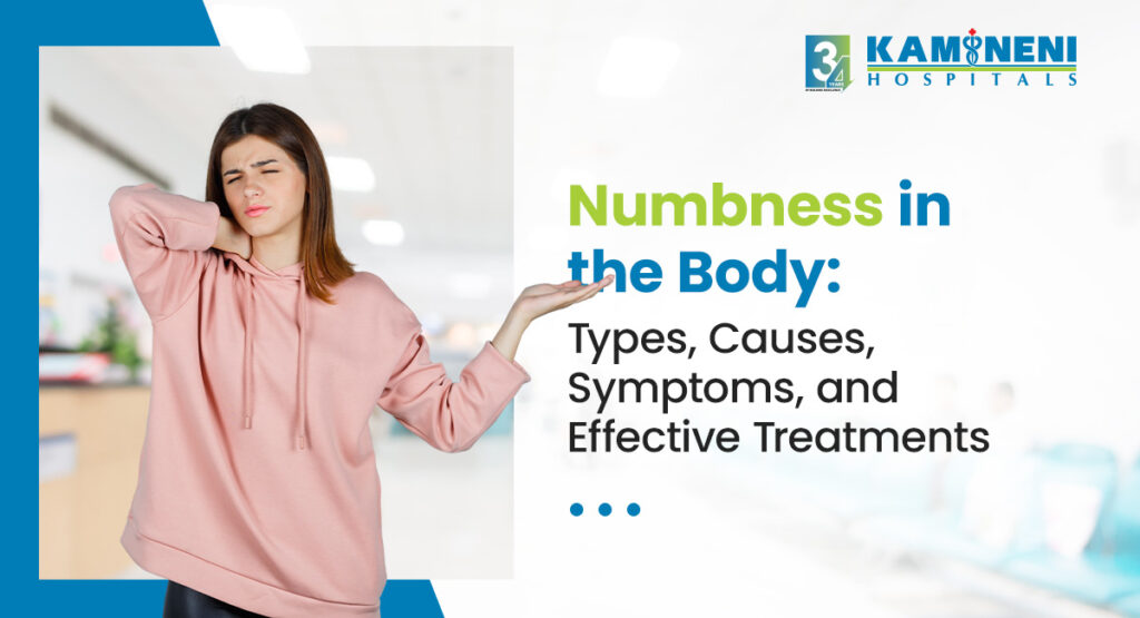 numbness in the body