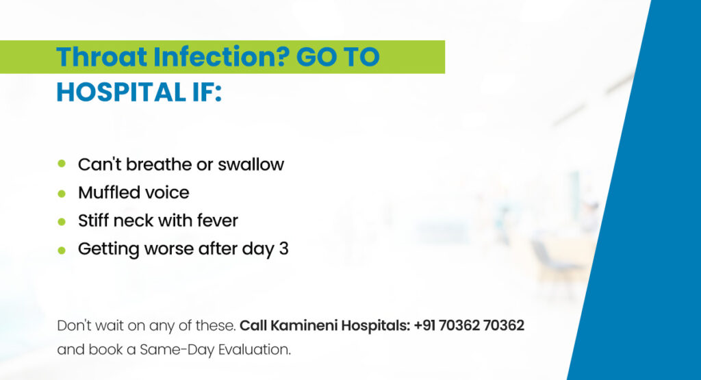 throat infection
